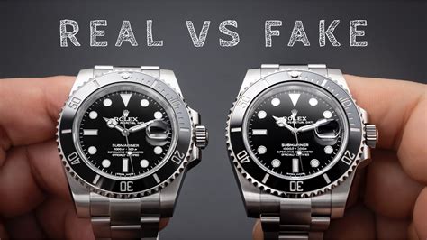 how do you identify a real rolex vs fake